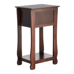 Providence Theodore Brown 1-Drawer Thick Leg End Table, 26" 10 Providence Theodore Brown 1-Drawer Thick Leg End Table, 26" -Hot Sale Furniture Shop providence theodore brown 1 drawer thick leg end table 26 4