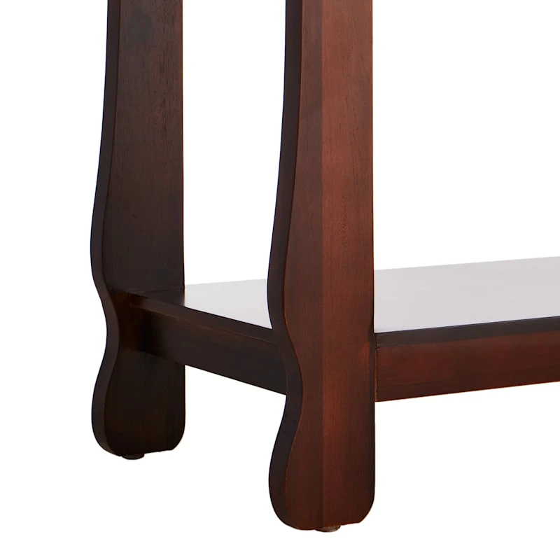 Providence Theodore Brown 3-Tier Thick Leg Bookshelf, 29" 4 Providence Theodore Brown 3-Tier Thick Leg Bookshelf, 29" - Image 4