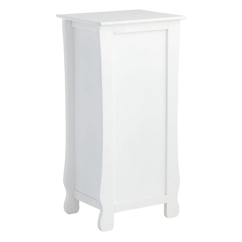 Providence Theodore White 1-Drawer Cabinet End Table, 29" 5 Providence Theodore White 1-Drawer Cabinet End Table, 29" - Image 5