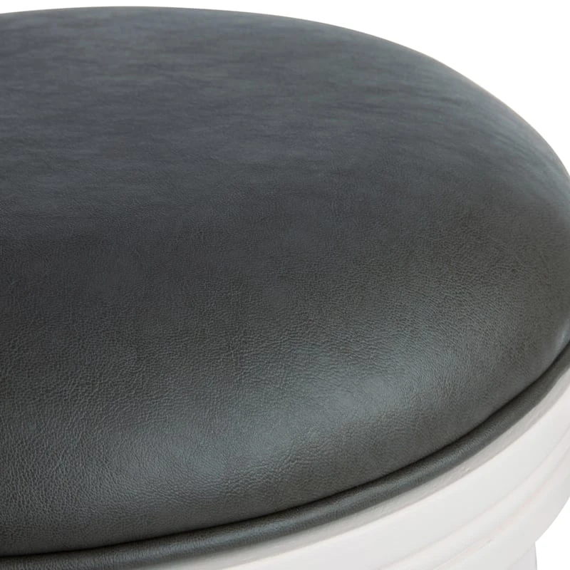 Providence Victoria Backless Counter Stool, White 4 Providence Victoria Backless Counter Stool, White - Image 4