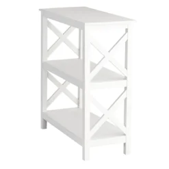 Providence Xavier White 3-Tier Bookshelf, 29" 8 Providence Xavier White 3-Tier Bookshelf, 29" -Hot Sale Furniture Shop providence xavier white 3 tier bookshelf 29 2