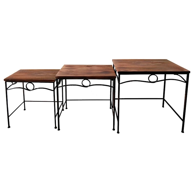 Rectangle Wood Top With Metal Leg Table, Medium 1 Rectangle Wood Top With Metal Leg Table, Medium