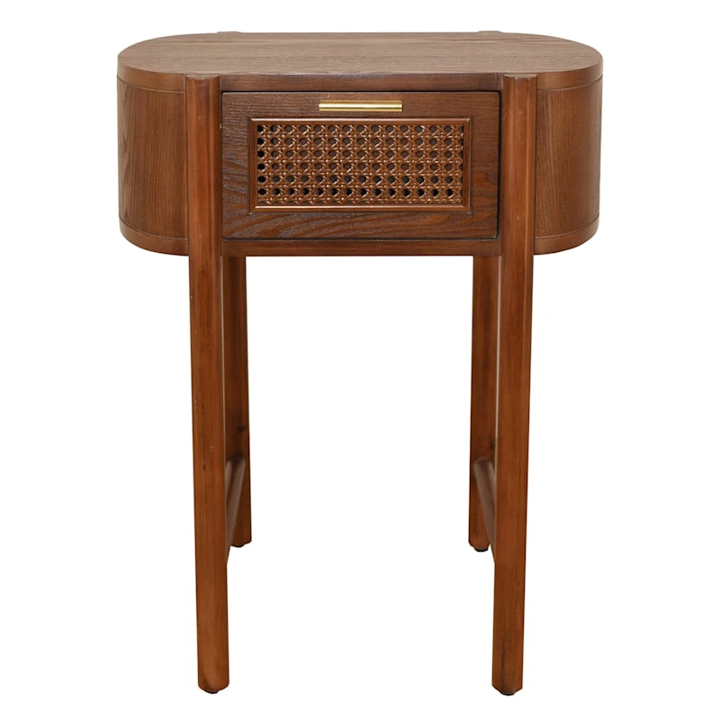Reston Round-Corner End Table 1 Reston Round-Corner End Table