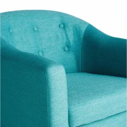 Rockwell Accent Chair & Ottoman Set, Teal 11 Rockwell Accent Chair & Ottoman Set, Teal -Hot Sale Furniture Shop rockwell accent chair ottoman set teal 4