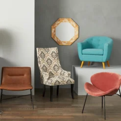 Rockwell Teal Mid-Century Modern Accent Chair -Hot Sale Furniture Shop rockwell teal mid century modern accent chair 5