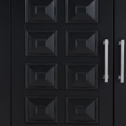 Sadie 2-Drawer Geometric Cabinet, Black 14 Sadie 2-Drawer Geometric Cabinet, Black -Hot Sale Furniture Shop sadie 2 drawer geometric cabinet black 6