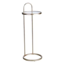 Salem Drink Table, Gold