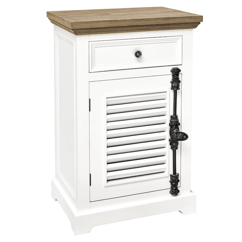 Sharon White Accent Cabinet 1 Sharon White Accent Cabinet