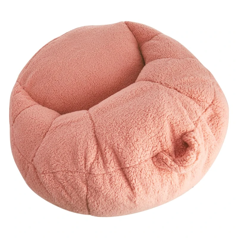 Sherpa Lounger, Peach Beige 2 Sherpa Lounger, Peach Beige - Image 2