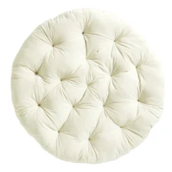 Sherpa Papasan, Cream 7 Sherpa Papasan, Cream -Hot Sale Furniture Shop sherpa papasan cream 3