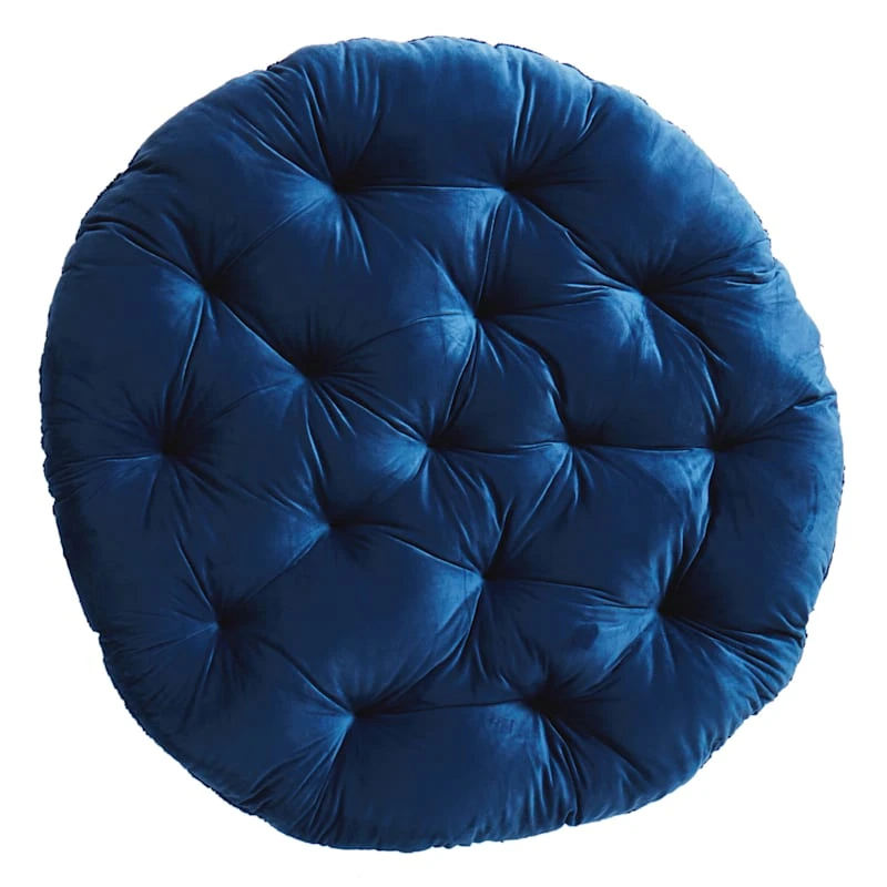 Sherpa Papasan, Navy Blue 4 Sherpa Papasan, Navy Blue - Image 4