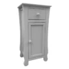 Theodore Grey 1-Drawer Cabinet End Table, 29"