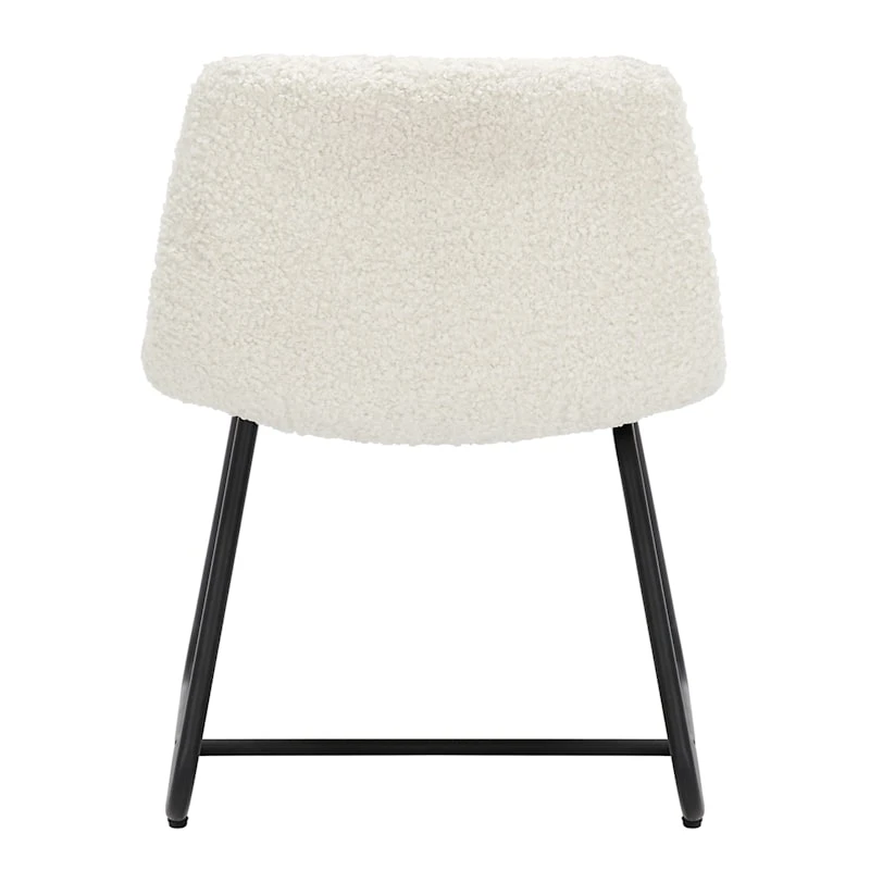 Tiny Dreamers Drake Kids Chair, White Sherpa 5 Tiny Dreamers Drake Kids Chair, White Sherpa - Image 5