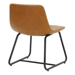 Tiny Dreamers Drake Kids Faux Leather Chair, Cognac 9 Tiny Dreamers Drake Kids Faux Leather Chair, Cognac -Hot Sale Furniture Shop tiny dreamers drake kids faux leather chair cognac 3