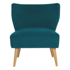 Tracey Boyd Beckett Teal Velvet Chair -Hot Sale Furniture Shop tracey boyd beckett teal velvet chair 2