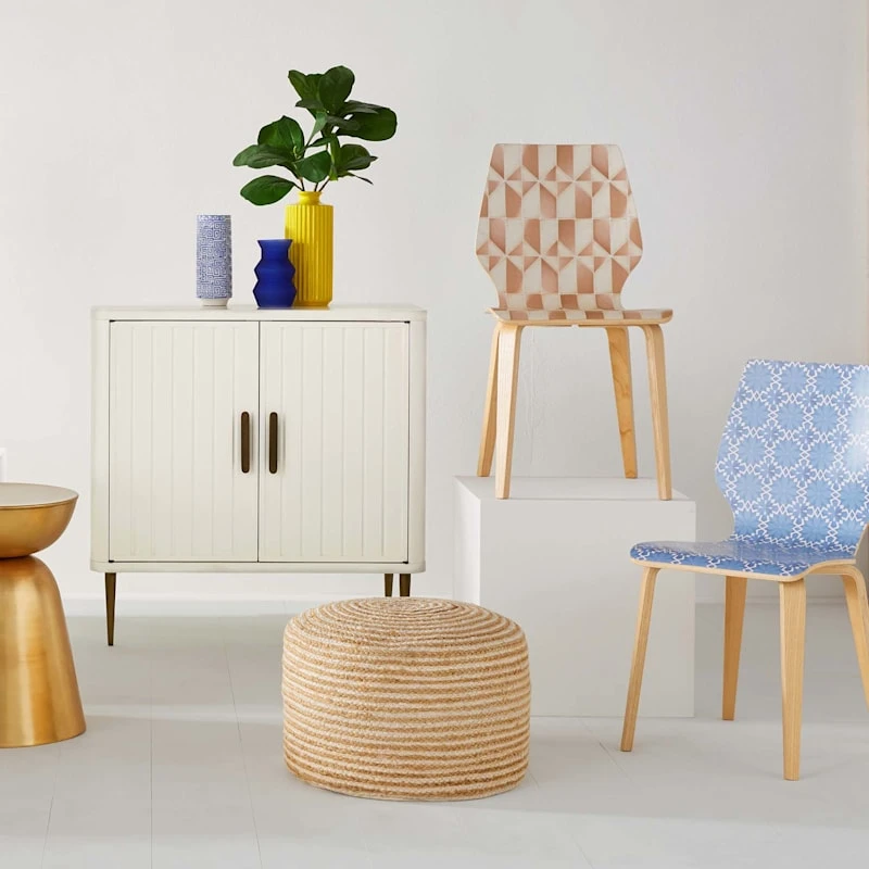 Tracey Boyd Bentwood Dining Chair, Tan 2 Tracey Boyd Bentwood Dining Chair, Tan - Image 2