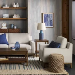 Ty Pennington Knox Upholstered Wooden Accent Chair -Hot Sale Furniture Shop ty pennington knox upholstered wooden accent chair 5