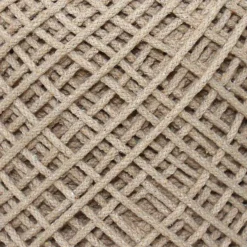 Ty Pennington Reid Twisted Ottoman, Wool Brown -Hot Sale Furniture Shop ty pennington reid twisted ottoman wool brown 3