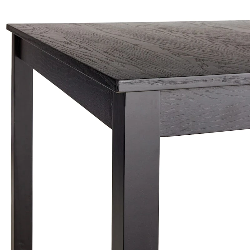 Uptown 5-Piece Dining Set, Black 3 Uptown 5-Piece Dining Set, Black - Image 3