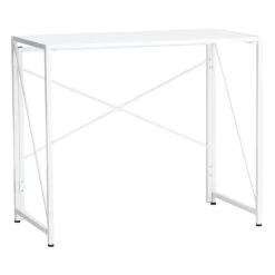Vienna White Folding Desk, 35"